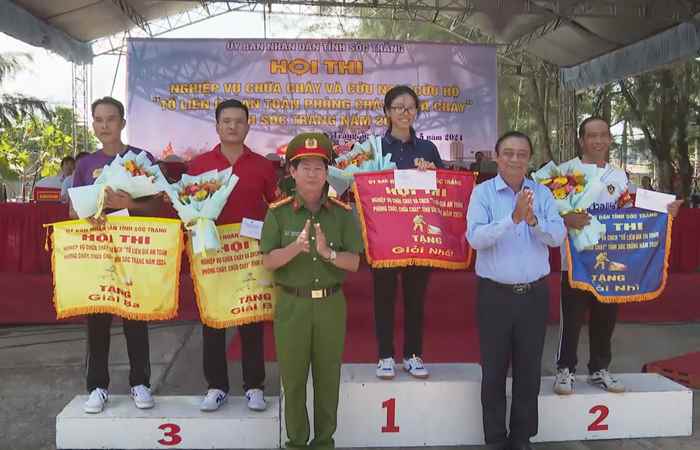 Hội thi nghiệp vụ chữa cháy và cứu nạn, cứu hộ “Tổ liên gia an toàn phòng cháy, chữa cháy’’ năm 2024 (04-06-2024)